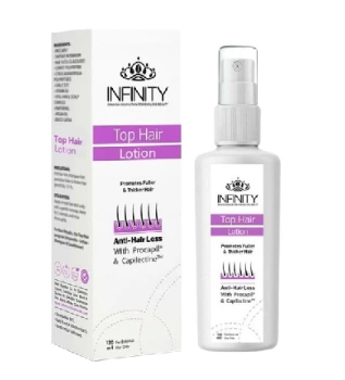 Infinity Top Plus Thickening & Anti-Hair Loss Lotion with Aminexil - SLS free, parabens free, phthalates free