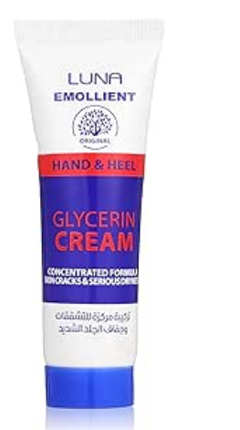 Luna Emollient Glycerine Cream for Hands & Heels