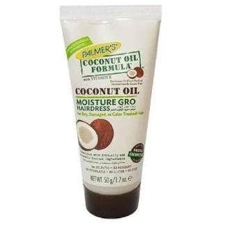 Palmer's Moisture Gro Hairdress Coconut Oil Formula with Vitamin E for Dry, Damaged or Colored Hair - parabens free, gluten free, dyes free, sulfates & phthalates free