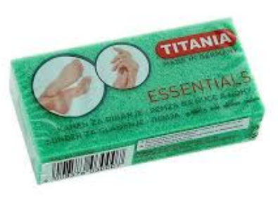 Titania Essentials Red Pumice Sponge