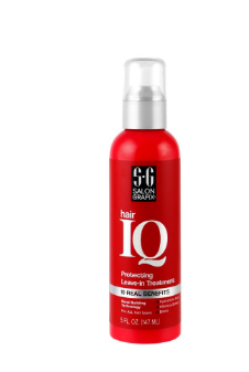 Salon Grafix Hair IQ Protecting Leave-In Treatment with Hyaluronic Acid, Hibiscus Extract & Biotin for All Hair Types