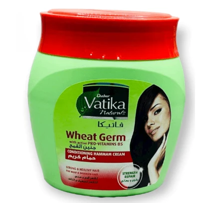 Vatika Wheat Germ Conditioning Hammam Cream for Weak & Damaged Hair