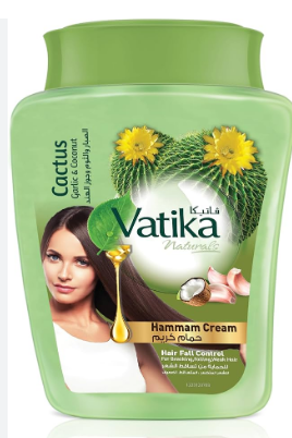 Vatika Conditioner Cream with Garlic, Cactus & Coconut for Breaking, Falling & Weak Hair