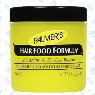 Palmer's Hair Food Formula Nourishing & Conditioning Hair & Scalp Cream with Vitamin A, B & E