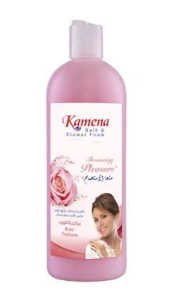 Kamena Bath & Shower Foam Rose Scent