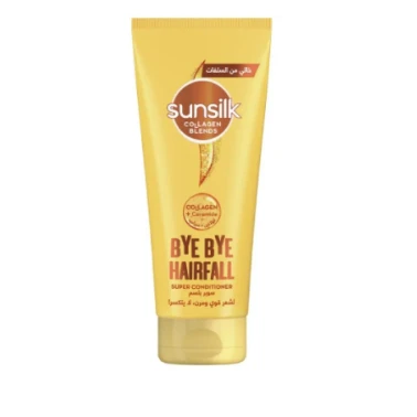 Sunsilk Collagen Blends Bye Bye Hair Fall Conditioner with Collagen & Ceramides - sulfate free, cruelty free