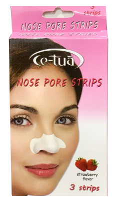 Ce-Tua Nose Strips Strawberry Flavor for All Skin Types