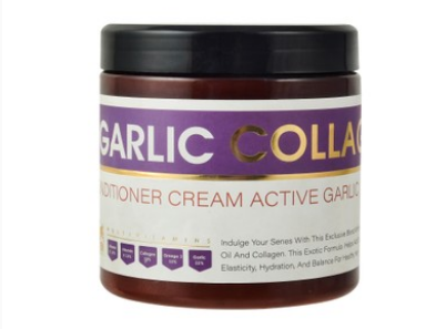 Faster Hydrating, Strengthening & Conditioning Hair Cream with Garlic Oil, Collagen & Vitamin E
