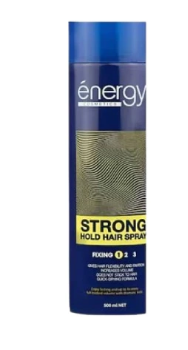 Energy Cosmetics Volumizing & Fixing Hair Spray Strong Hold 1
