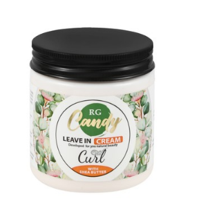 RG Candy Leave-In Hair Cream with Shea Butter for Curly Hair
