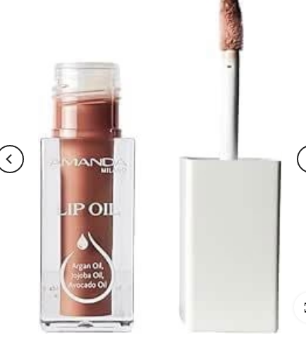 Amanda Milano Lip Oil with Argan, Jojoba & Avocado Oil 02