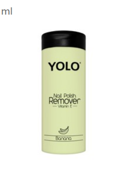 Yolo Nail Polish Remover Banana Scent with Vitamin E