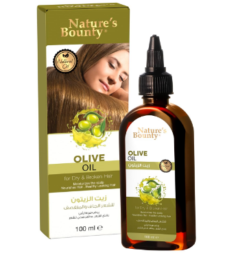 Nature's Bounty Moisturizing & Nourishing Olive Oil for Dry & Broken Hair