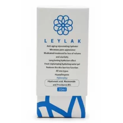 Leylak Hypoallergenic Rejuvenating, Hydrating & Anti-Aging Face Serum with Hyaluronic Acid, Niacinamide & Provitamin B5 for All Skin Types