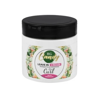 RG Candy Leave-In Hair Cream with Argan Oil for Curly Hair