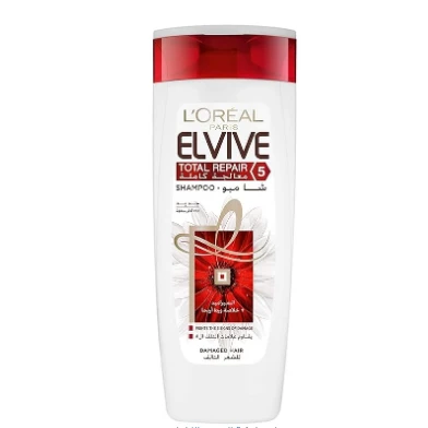 L'Oreal Elvive Total Repair 5 Shampoo with Rose of Jericho Extract & Ceramide for Damaged Hair