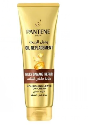 Pantene Pro-V Milky Damage Repairing & Nourishing Oil Replacement Leave-On Cream for Damaged Hair