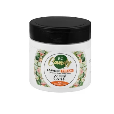 RG Candy Leave-In Hair Cream with Shea Butter for Curly Hair