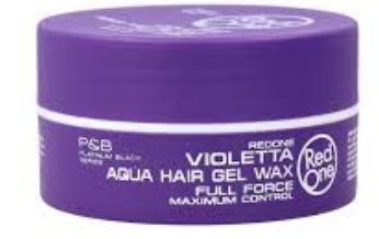 Red One Violetta Aqua Hair Gel Wax Maximum Hold