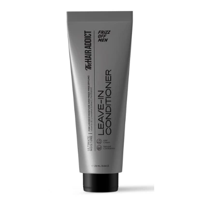 The Hair Addict Anti-Frizz & Moisturizing Leave In Conditioner with Vitamin B3, Panthenol & Horsetail Extract - silicones free, parabens free, colorants free