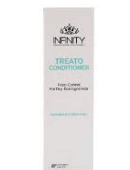 Infinity Treato Anti-Frizz, Hydrating & Fortifying Conditioner for Dry & Damaged Hair - parabens free, phthalate free, fragrance free