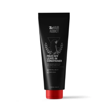 The Hair Addict Anti-Frizz Leave In Conditioner with Panthenol, Papaya & Macadamia Extracts - SLS free, SLES free, parabens free