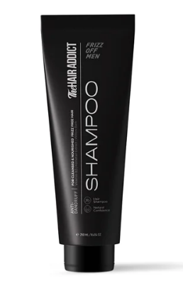 The Hair Addict Nourishing & Anti-Dandruff Shampoo with Vitamin B3, Horsetail Extract & Willow Bark for Men - SLS free, silicones free, parabens free