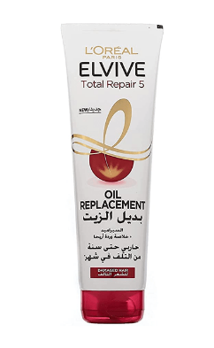 L'Oreal Elvive Total Repair 5 Oil Replacement with Rose of Jericho Extract & Ceramide for Damaged Hair