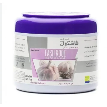 Fash Kool Hot Oil Mask with Garlic for Dry & Damaged Hair