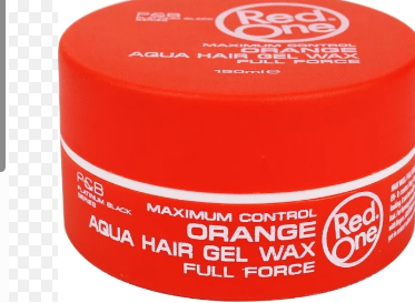 Red One Orange Aqua Hair Gel Wax Maximum Hold