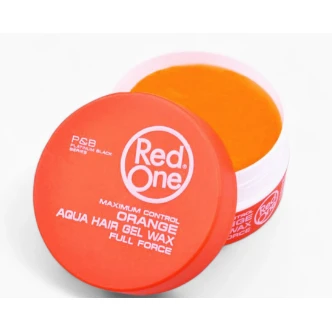 Red One Orange Aqua Hair Gel Wax Maximum Hold