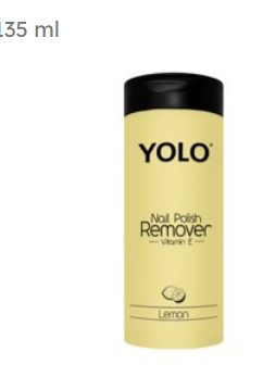 Yolo Nail Polish Remover Lemon Scent with Vitamin E