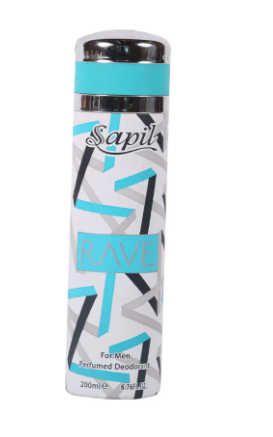 Sapil Rave Perfumed Deodorant Spray - cruelty free