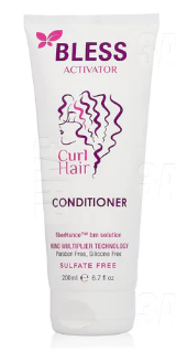 Bless Activator Conditioner for Curly Hair - parabens free, silicone free, sulfate free