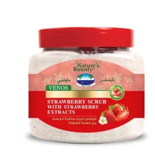 Nature's Bounty Venos Body Scrub with Strawberry Extract