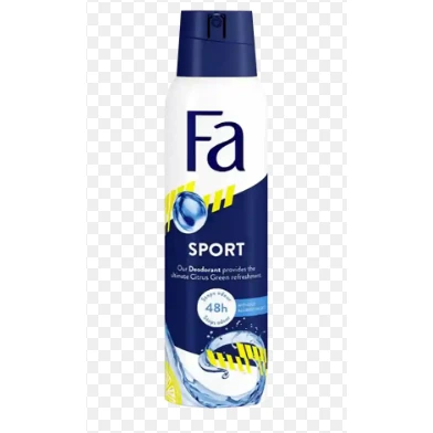 Fa Sport 48H Deodorant Spray Citrus Green Scent for Men - aluminum salt free