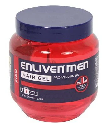 Enliven Firm Hair Gel with Pro-Vitamin B5 Hold 3