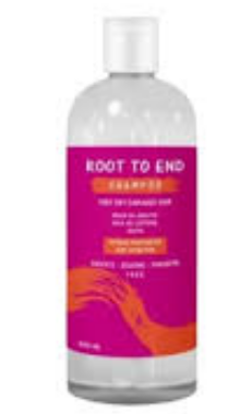 Root To End Intense Moisturizing & Deep Hydrating Shampoo with Argan Oil, Keratin & Caffeine for Dry & Damaged Hair - sulfate free, silicone free, parabens free