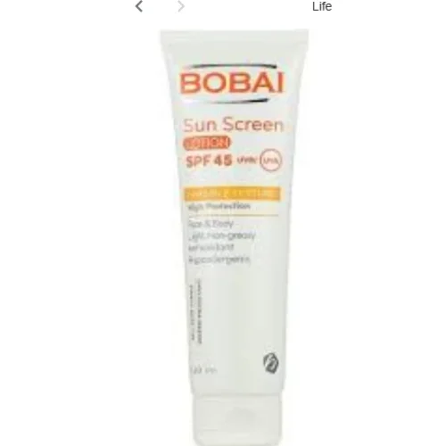 Bobai Hypoallergenic Water-Resistant Antioxidant Face & Body Sunscreen for All Skin Types SPF45 - non comedogenic
