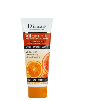 Disaar Whitening, Glowing & Moisturizing Facial Wash with Vitamin C, Glutathione & Hyaluronic Acid