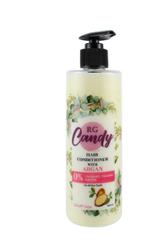 RG Candy Conditioner with Argan Oil for All Hair Types - colorants free, parabens free, paraffin free
