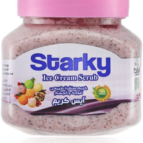Starky Ice Cream Face & Body Scrub with Elder Flower
