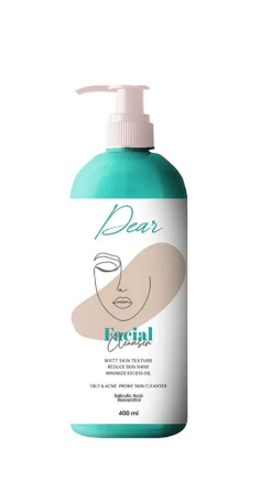 Dear Matmarine Oil Control, Mattifying & Anti-Shine Face Cleanser with Tea Tree Oil & Resveratrol for Oily & Acne-Prone Skin