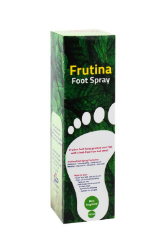 Frutina Foot Spray Mint Scent with Panthenol, Chlorhexidine & Clove Extract