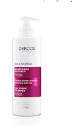 Vichy Dercos Densi Solutions Thickening Shampoo for Thinning & Weak Hair with Sensitive Scalp
