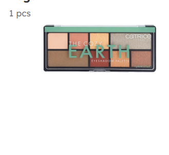 Catrice Cosmetics The Cozy Earth Eyeshadow Palette - vegan