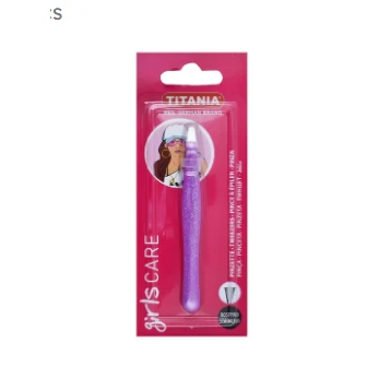 Titania Girls Care Purple Tweezers