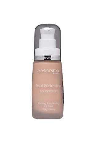 Amanda Milano Teint Perfection Treating & Hydrating Liquid Foundation SPF11 Yellow Base 34 - oil free