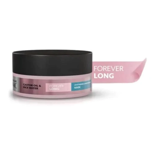 Eva Advanced Care Clinic Lengthening & Moisturizing Mask with Castor Oil & Rice Water for Damaged Hair - sulfate free, silicone free, parabens free