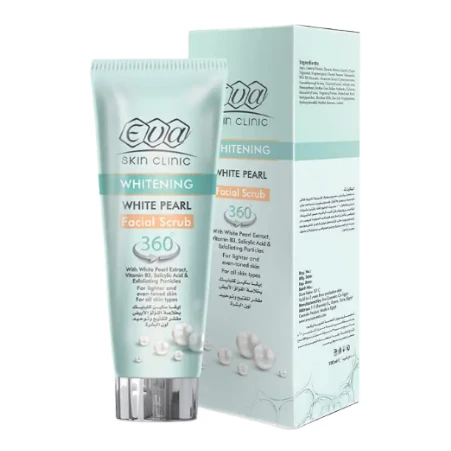 Eva Skin Clinic Whitening Facial Scrub with White Pearl Extract for All Skin Types